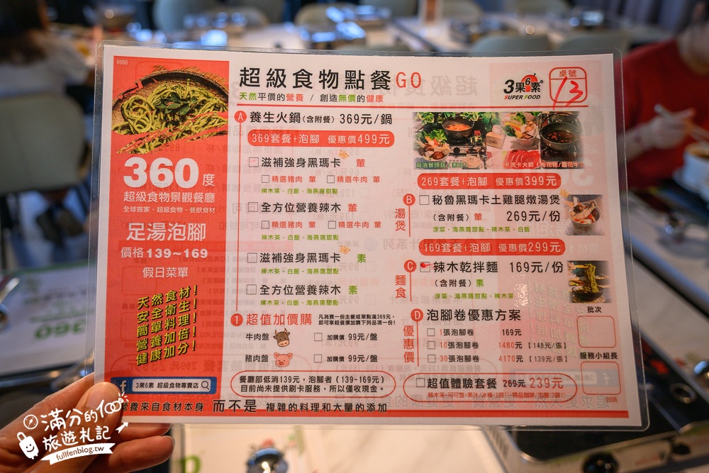 彰化新景點【3果6素360度超級食物景觀餐廳】吃養生鍋.泡腳賞夜一次滿足,超廣場城市美景盡收眼底!