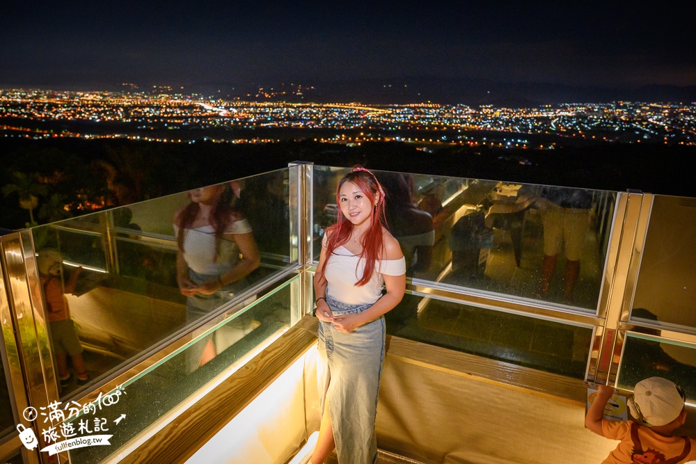 彰化新景點【3果6素360度超級食物景觀餐廳】吃養生鍋.泡腳賞夜一次滿足,超廣場城市美景盡收眼底!