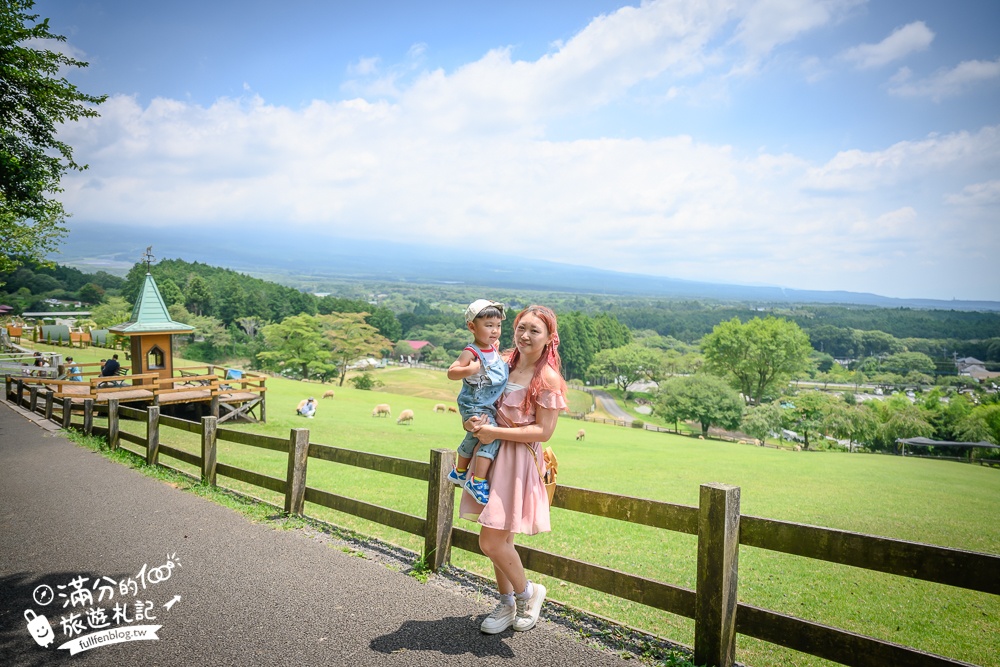 【馬飼野牧場一日遊攻略】富士山親子景點推薦,親子騎馬.餵羊.盪鞦韆看富士山.餵天鵝精彩路線就醬玩!