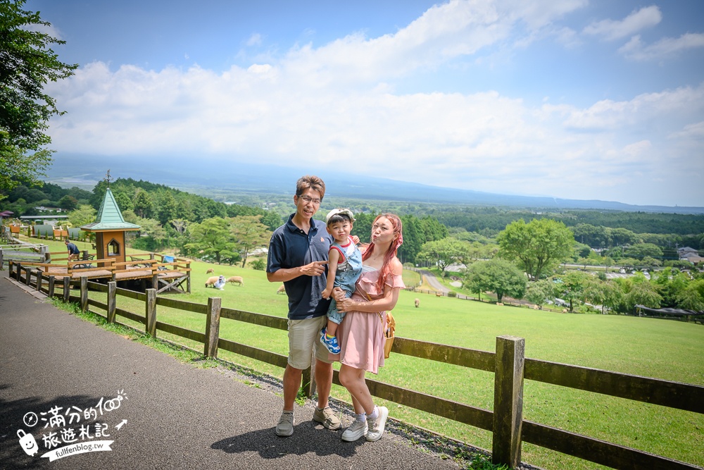 【馬飼野牧場一日遊攻略】富士山親子景點推薦,親子騎馬.餵羊.盪鞦韆看富士山.餵天鵝精彩路線就醬玩!