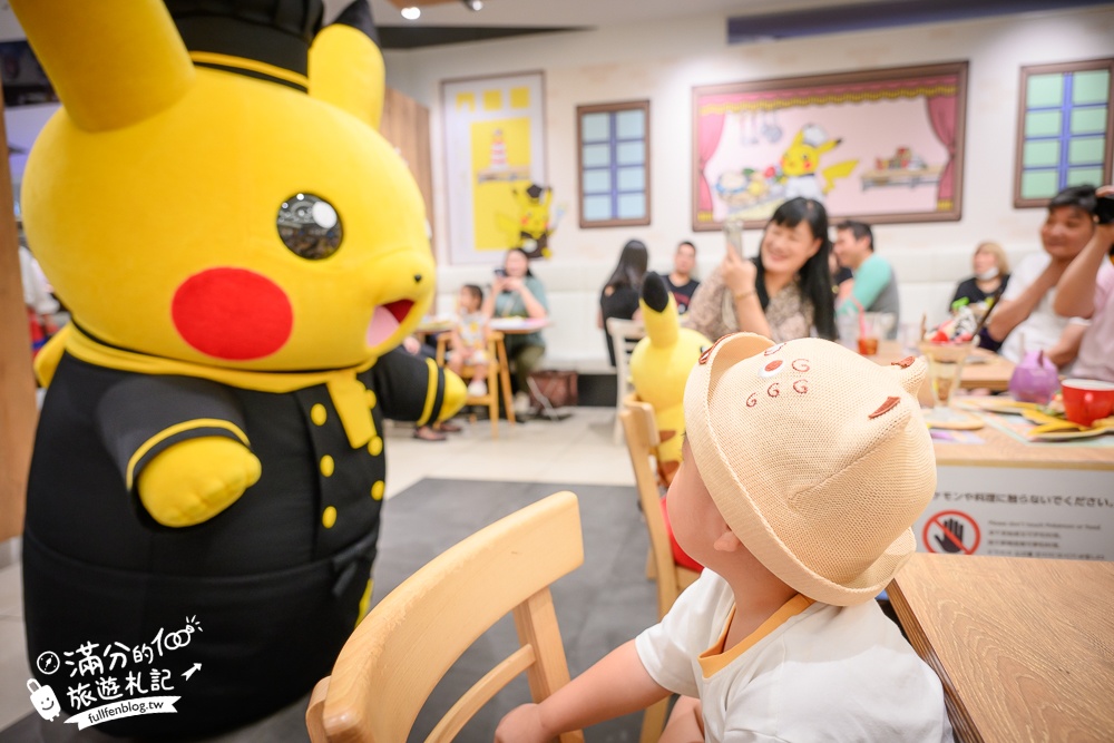 大阪親子景點【寶可夢咖啡廳大阪心齋橋】大阪Pokémon Cafe用餐預約攻略,與皮卡丘一起用餐下午茶!