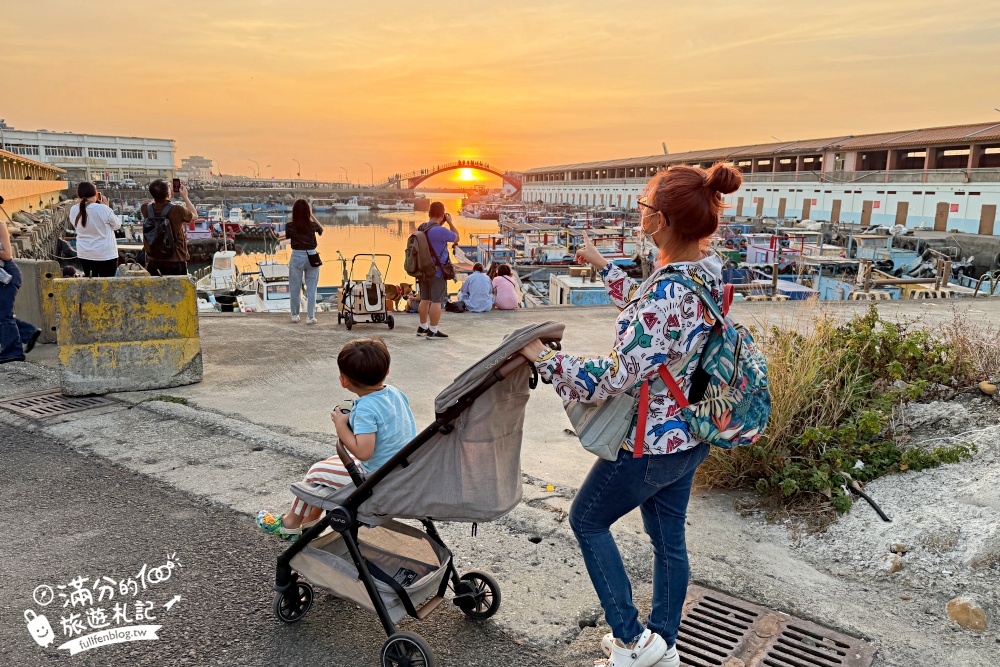 桃園【竹圍漁港】一日遊吃喝玩樂攻略！吃海鮮.買漁獲.看飛機.觀夕陽.欣賞漁港風光,竹圍漁港推薦美食!