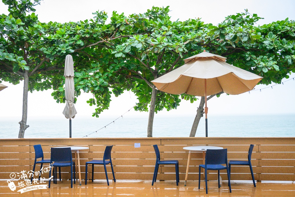 屏東【枋野秘境海景咖啡】枋山盧家芒果,屏東最新看海秘境景觀餐廳,海上元寶石.絕美月牙灣!