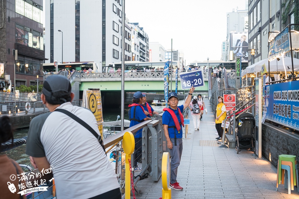 【大阪道頓堀觀光遊艇 Wonder Cruise】大阪跑跑人道頓堀格力高標誌最佳拍照點,乘船吹風喝啤酒拍美照超好玩!