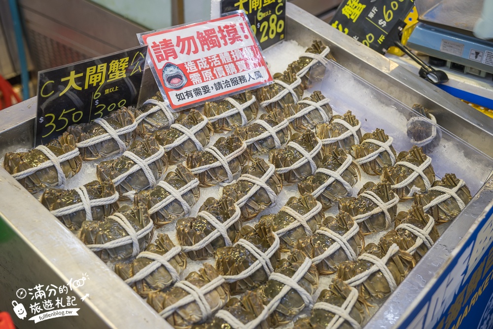 【阿布潘水產】台中最狂海鮮超市!吃秋蟹的秘密基地,水產界的好事多,挑選到烹飪一條龍服務太貼心!