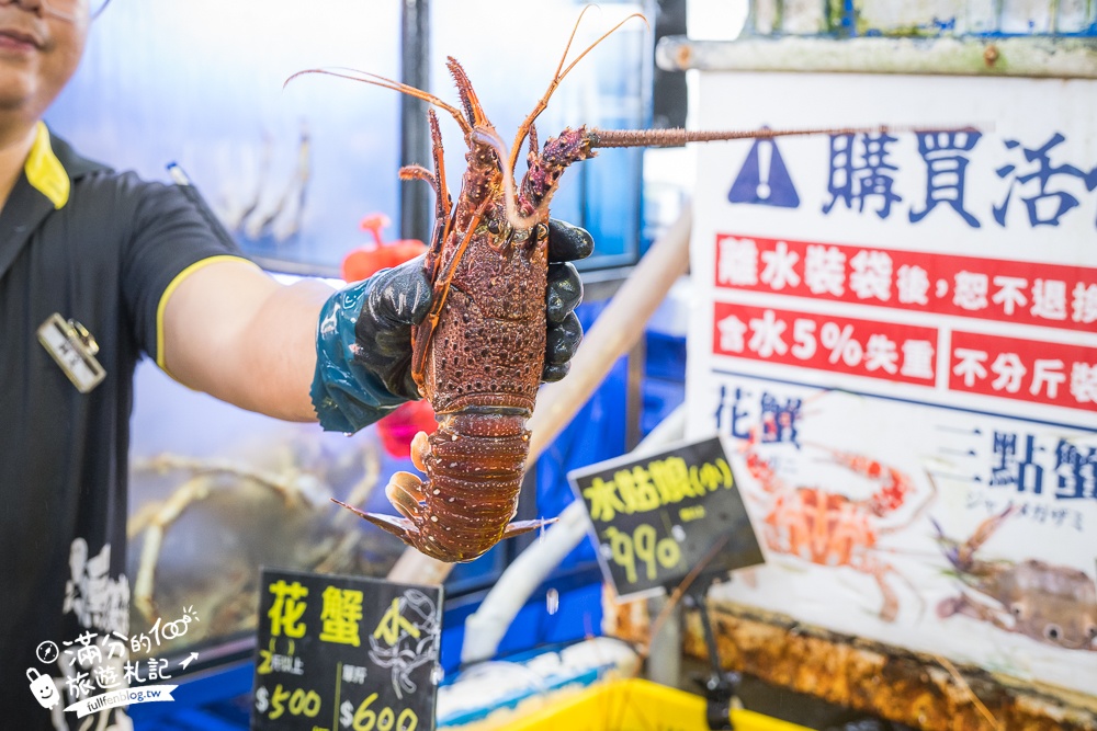 【阿布潘水產】台中最狂海鮮超市!吃秋蟹的秘密基地,水產界的好事多,挑選到烹飪一條龍服務太貼心!