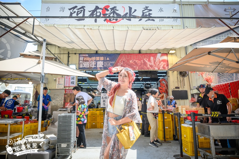 【阿布潘水產】台中最狂海鮮超市!吃秋蟹的秘密基地,水產界的好事多,挑選到烹飪一條龍服務太貼心!