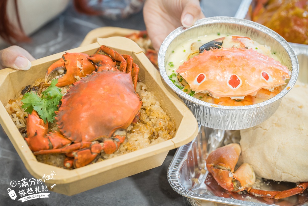 【阿布潘水產】台中最狂海鮮超市!吃秋蟹的秘密基地,水產界的好事多,挑選到烹飪一條龍服務太貼心!