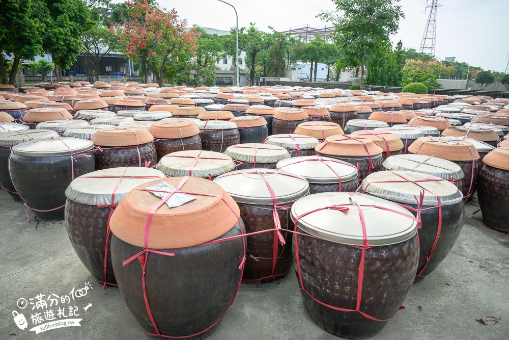 【雲林大同醬油黑金釀造館觀光工廠】免門票百年醬油工廠,全台最大醬油罐超吸睛,黑豆家族童趣好拍!