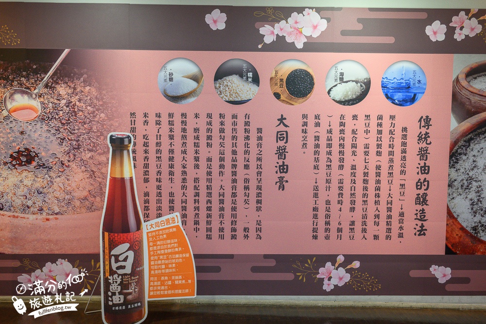 【雲林大同醬油黑金釀造館觀光工廠】免門票百年醬油工廠,全台最大醬油罐超吸睛,黑豆家族童趣好拍!