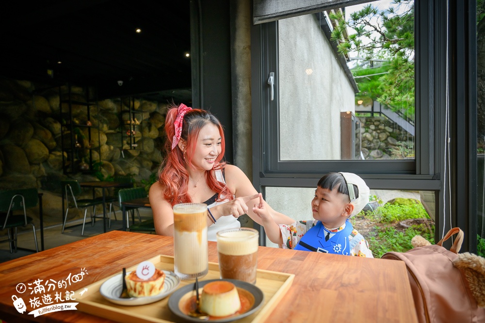 【苗栗C3 cafe】卓蘭景觀咖啡館推薦,日式禪風的藝術天地,吃甜點.喝咖啡.玩手作!