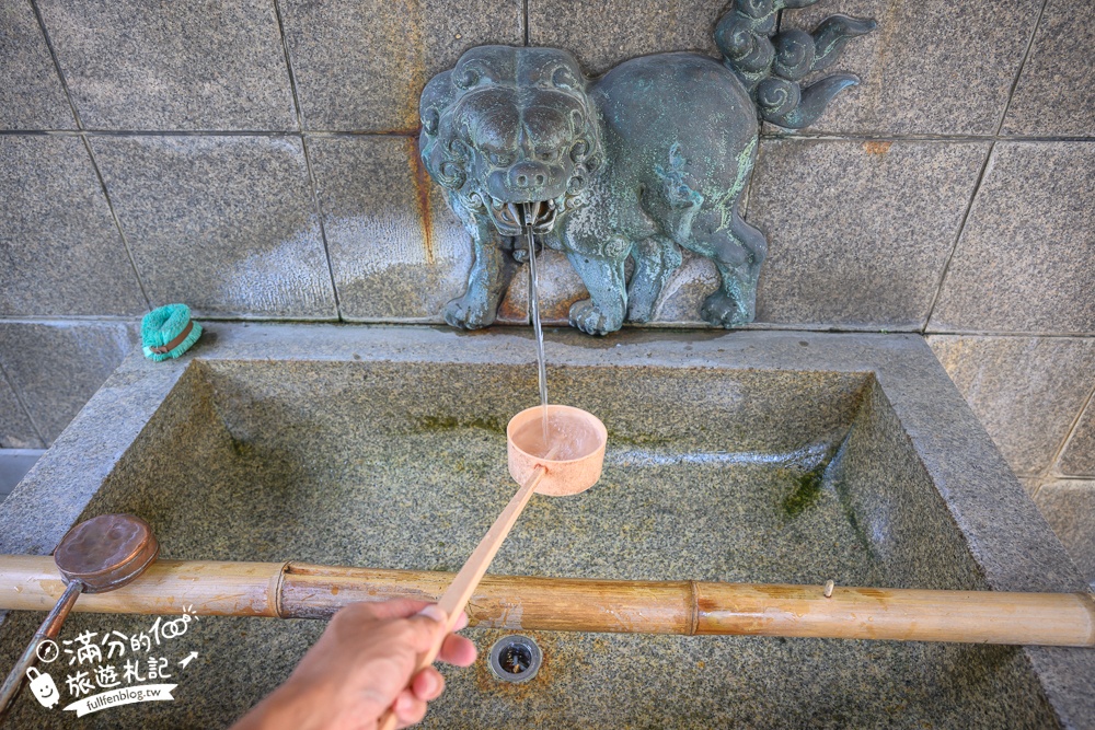 大阪必玩景點【難波八阪神社】氣勢磅礡獅子殿,大口吞食厄運帶來好運,霸氣神獅還能祈求戀愛鯉魚籤!