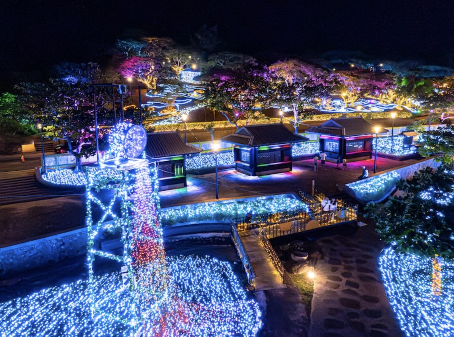 【2025四重溪溫泉季】四重溪溫泉公園玩樂攻略！夢幻燈飾和活動資訊.泡足湯.溫泉煮.賞燈海夢幻滿分!