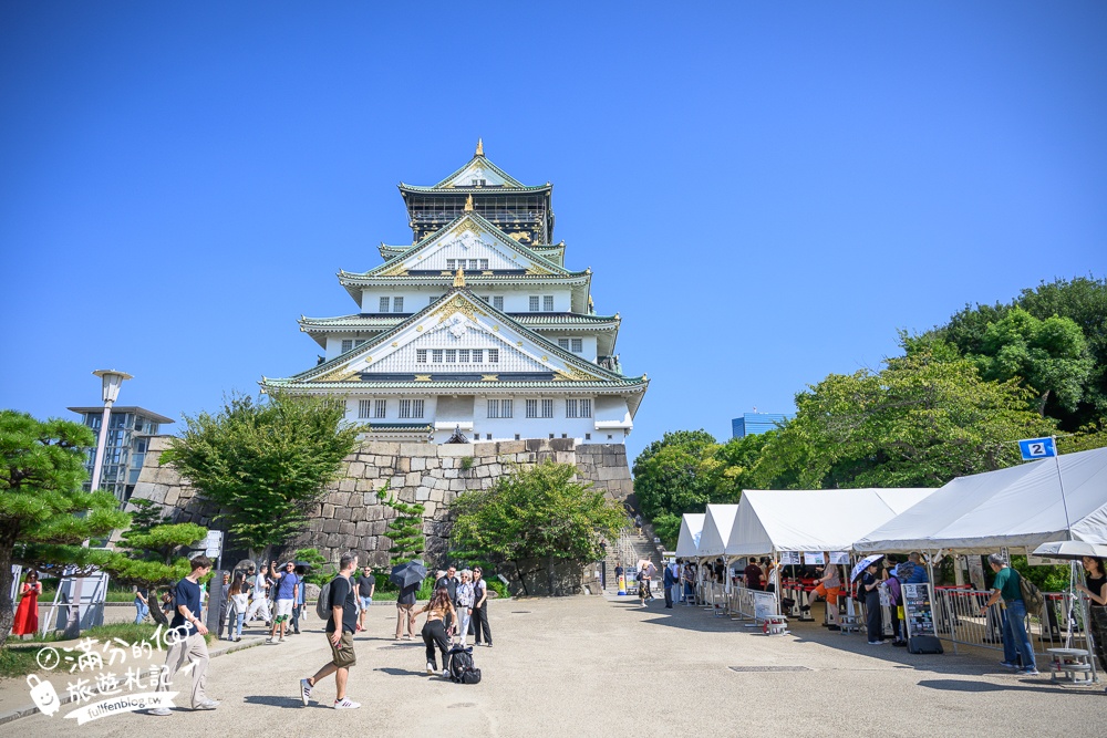 【2025大阪城天守閣最新門票資訊&交通玩樂攻略】日本三大名城.搭御座船.大阪最佳拍攝地及必買大阪城紀念品!