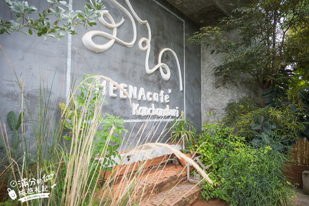 泰國北碧府【MEENA Cafe】北碧府網美咖啡館推薦,稻海步道太迷人,遠離喧囂還能眺望虎穴寺!