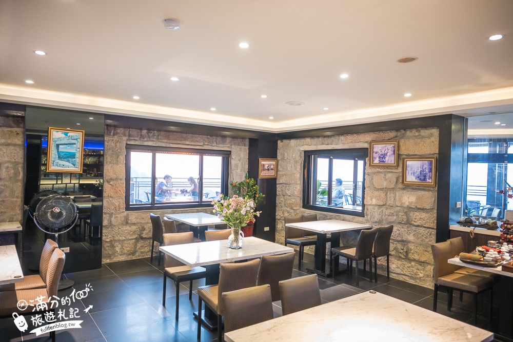 九份【古窗海景會館】九份海景景觀餐廳推薦.九份下午茶.絕美山海交界景緻,輕鬆眺望基隆嶼!