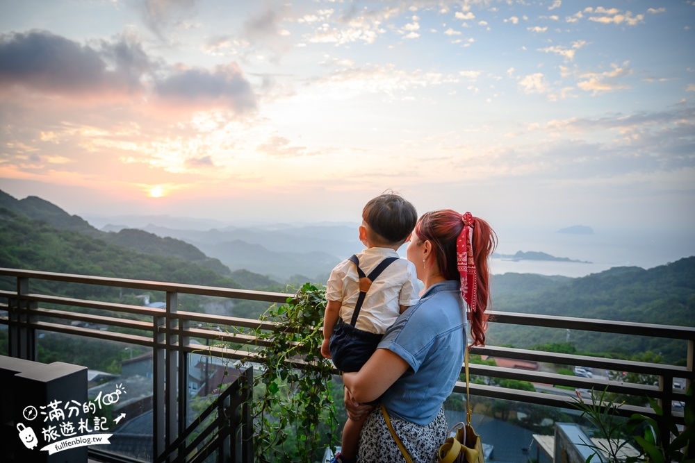 九份【古窗海景會館】九份海景景觀餐廳推薦.九份下午茶.絕美山海交界景緻,輕鬆眺望基隆嶼!