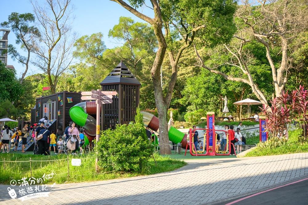 【大有梯田生態公園】桃園免門票親子景點,森林滑索開放時間.桃園最美梯田遊戲場!