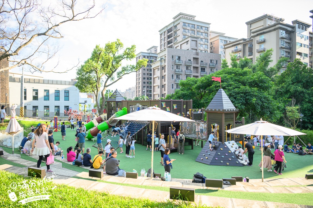 【大有梯田生態公園】桃園免門票親子景點,森林滑索開放時間.桃園最美梯田遊戲場!