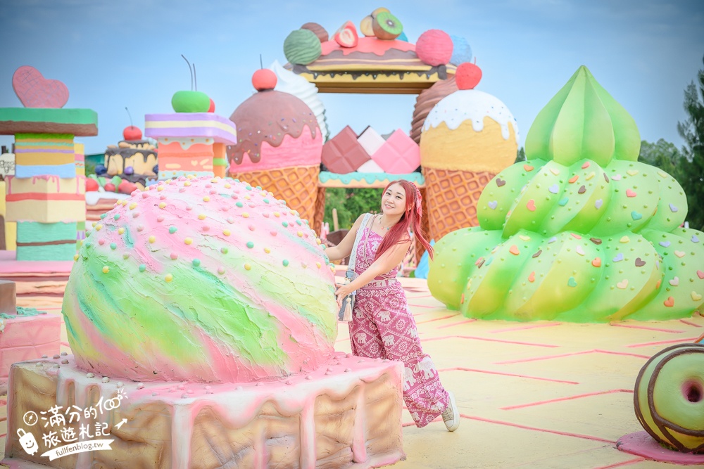 芭達雅冰淇淋甜點樂園【GREAT&GRAND Sweet Destination】最新門票資訊,必拍冰淇淋樹.薑餅小火車和蛋糕溜滑梯!