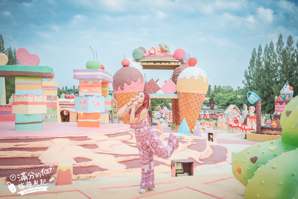 芭達雅冰淇淋甜點樂園【GREAT&GRAND Sweet Destination】最新門票資訊,必拍冰淇淋樹.薑餅小火車和蛋糕溜滑梯!