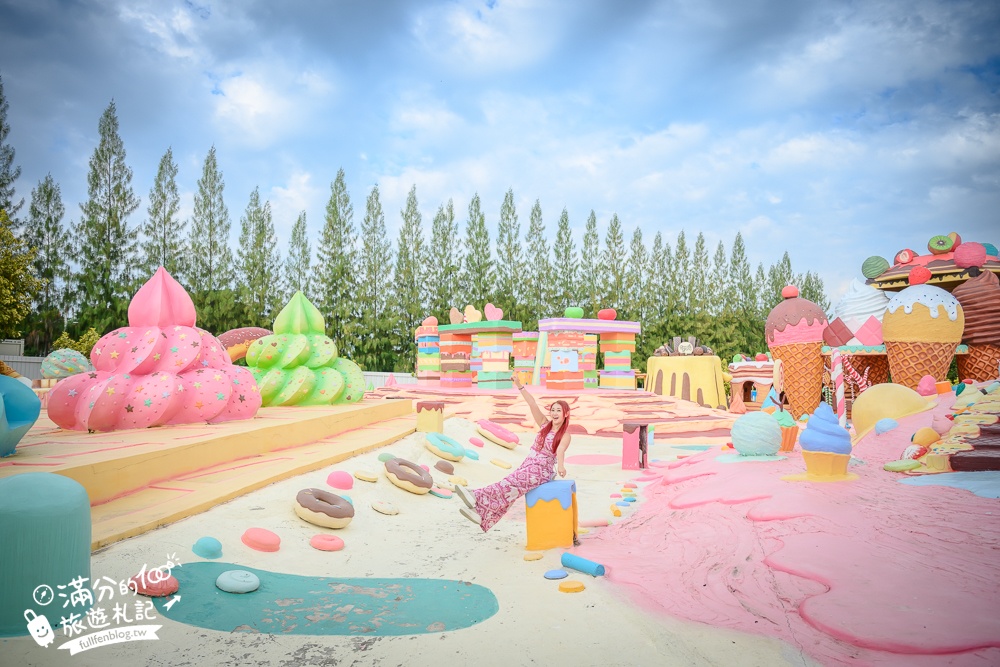 芭達雅冰淇淋甜點樂園【GREAT&GRAND Sweet Destination】最新門票資訊,必拍冰淇淋樹.薑餅小火車和蛋糕溜滑梯!