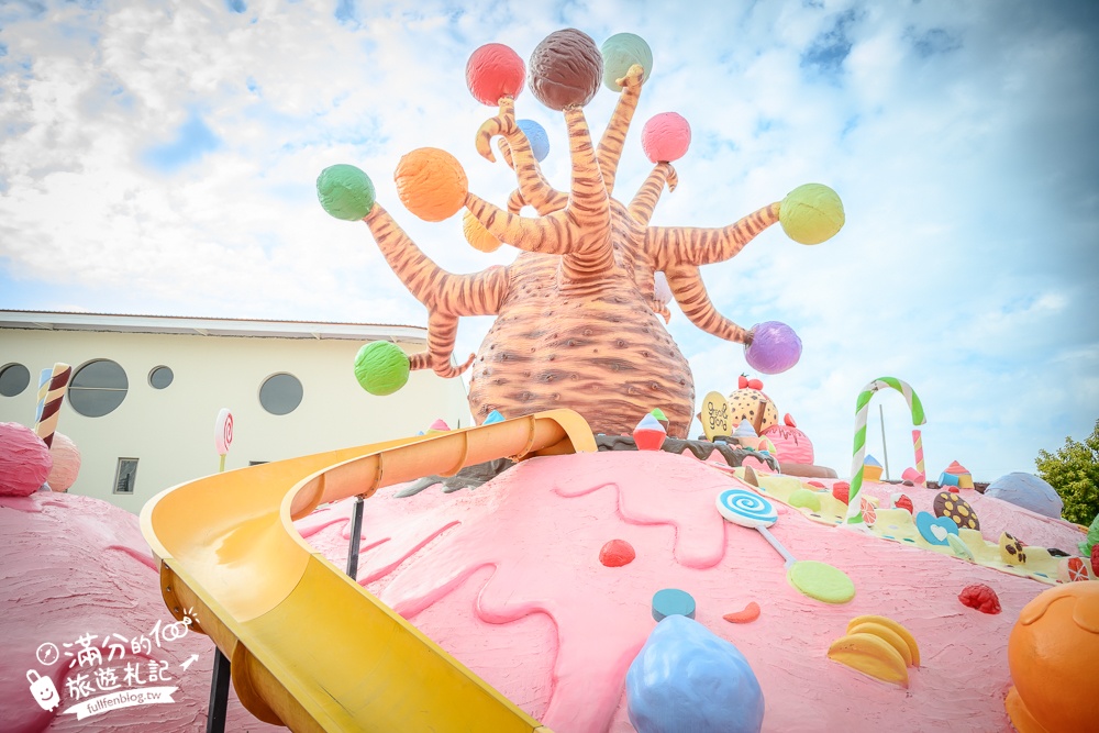 芭達雅冰淇淋甜點樂園【GREAT&GRAND Sweet Destination】最新門票資訊,必拍冰淇淋樹.薑餅小火車和蛋糕溜滑梯!