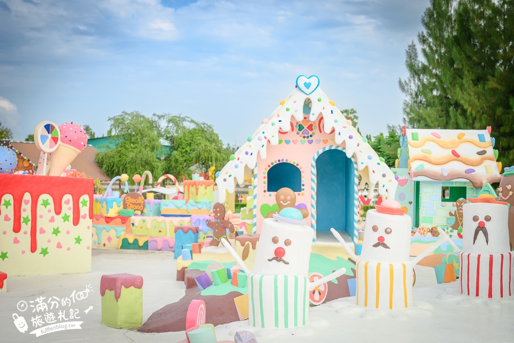 芭達雅冰淇淋甜點樂園【GREAT&GRAND Sweet Destination】最新門票資訊,必拍冰淇淋樹.薑餅小火車和蛋糕溜滑梯!