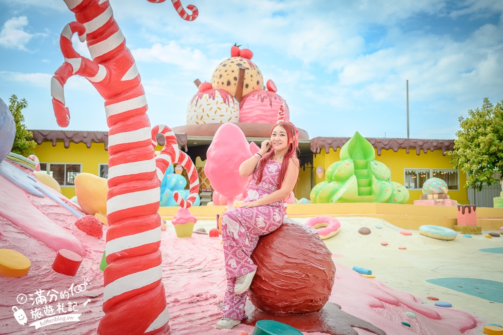 芭達雅冰淇淋甜點樂園【GREAT&GRAND Sweet Destination】最新門票資訊,必拍冰淇淋樹.薑餅小火車和蛋糕溜滑梯!