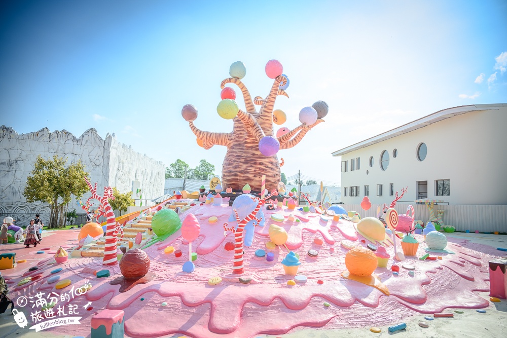 芭達雅冰淇淋甜點樂園【GREAT&GRAND Sweet Destination】最新門票資訊,必拍冰淇淋樹.薑餅小火車和蛋糕溜滑梯!