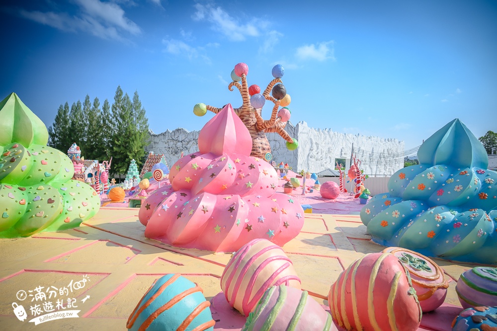芭達雅冰淇淋甜點樂園【GREAT&GRAND Sweet Destination】最新門票資訊,必拍冰淇淋樹.薑餅小火車和蛋糕溜滑梯!