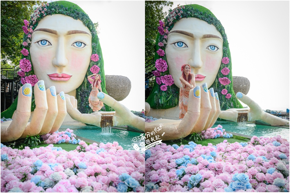 芭達雅景觀餐廳【3 Mermaids】最新菜單.三隻美人魚海景餐廳,坐在鳥巢上用餐看海太浮誇,還能玩拍巨無霸美人魚!
