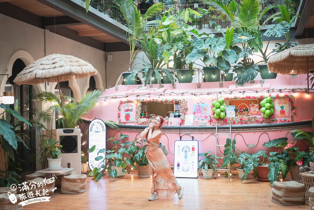 芭達雅景點【班尼迪克之屋】House Of Benedict,芭達雅最美攝影棚~拍網美照用餐下午茶一次滿足!