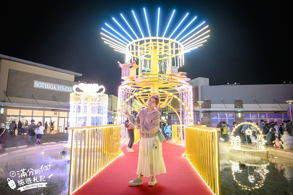 【2024桃園華泰名品城聖誕節】桃園最大耶誕小鎮下雪啦！探索聖誕老公公禮物倉庫驚艷～