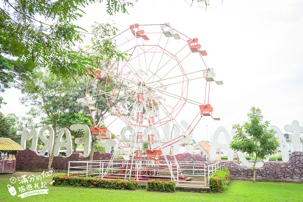 芭達雅親子景點【芭達雅小綿羊農莊】Pattaya Sheep Farm精彩動物運動會,童話故事場景,能餵動物.玩樂園,還能騎馬坐馬車!