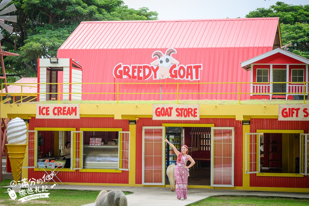 芭達雅親子景點【芭達雅小綿羊農莊】Pattaya Sheep Farm精彩動物運動會,童話故事場景,能餵動物.玩樂園,還能騎馬坐馬車!