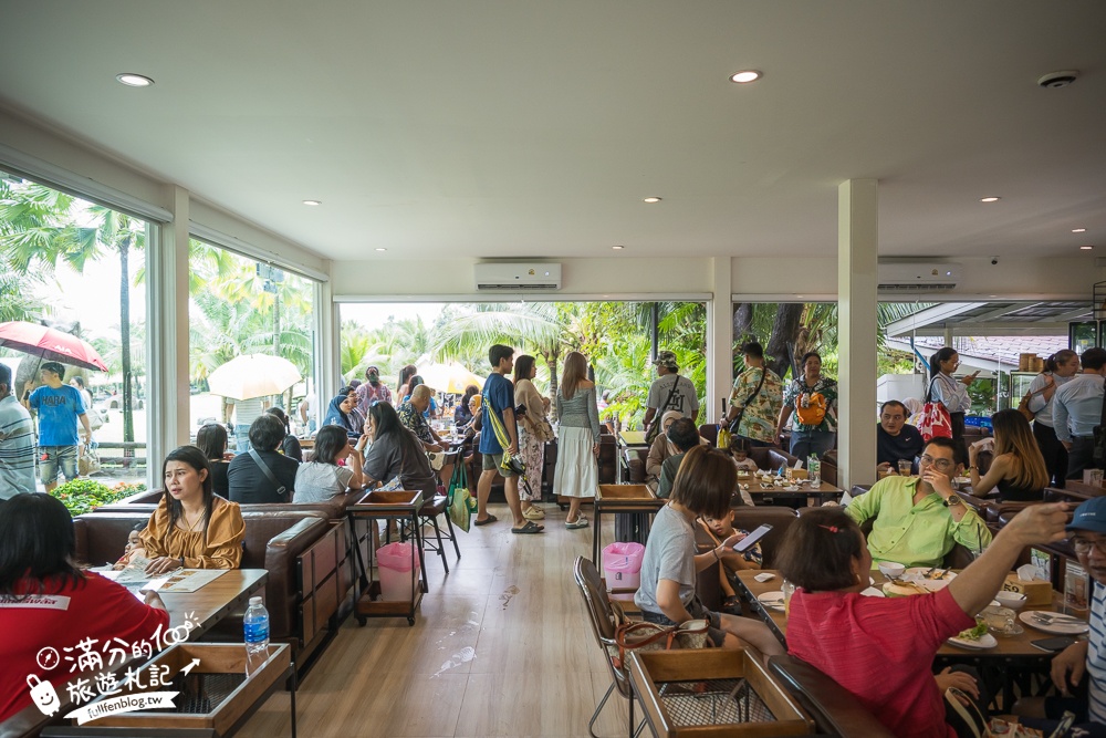 芭達雅景觀餐廳【Pa Boon Cafe】迷你版馬雅遜河秘境.叢林風茅草水上餐廳超美,還有超大兒童遊戲區!