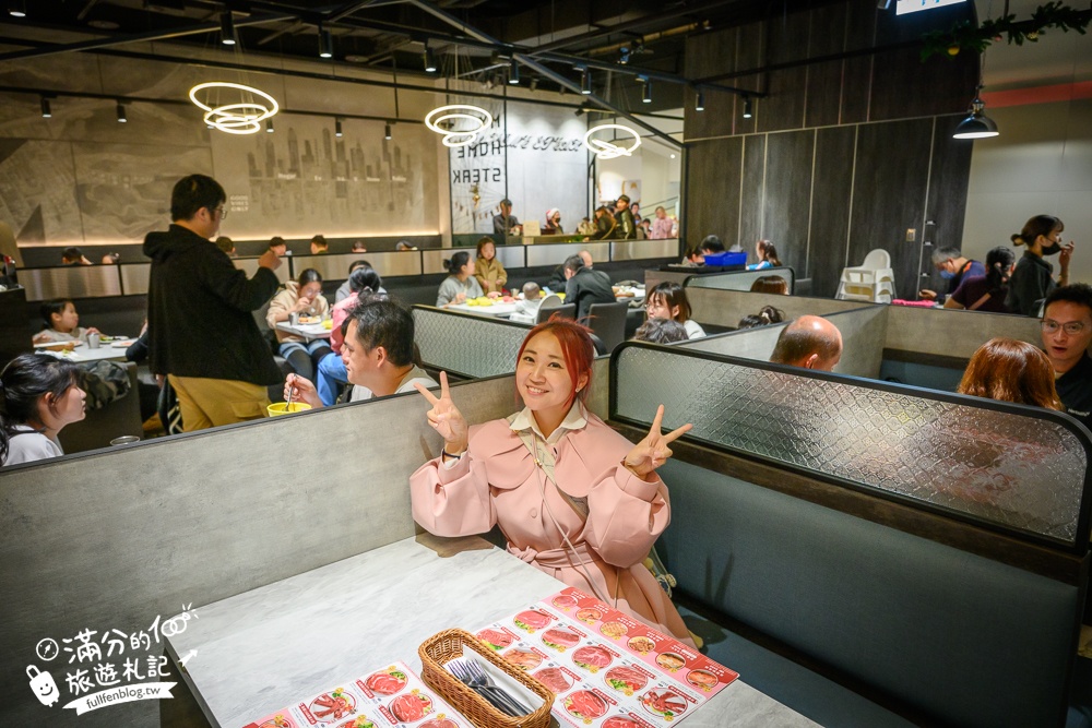 桃園美食【我家牛排南崁店】點390元平價牛排,就能享100道美食自助吧無限暢飲超狂！