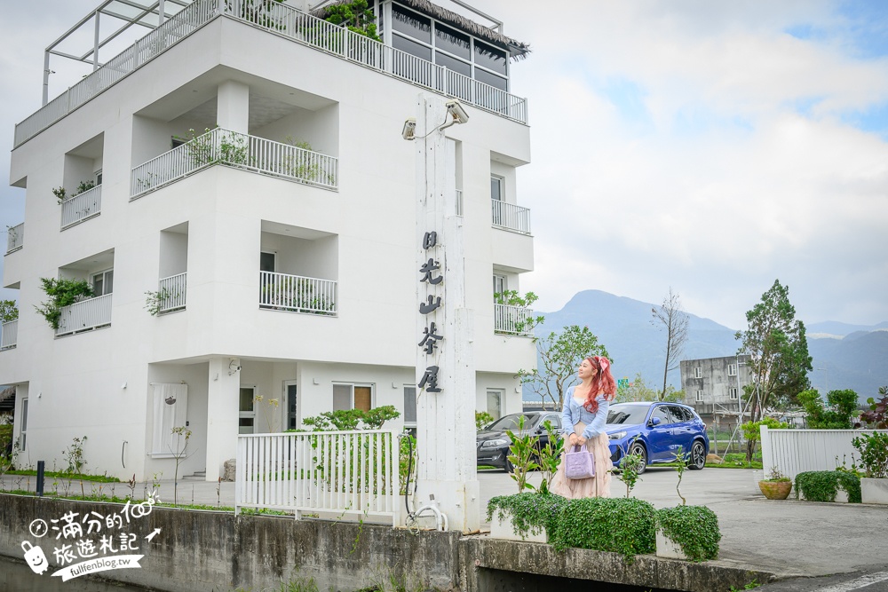 2025宜蘭新景點【日光山茶屋】群山環繞的田野茶館,優雅泡茶品茶香,還能輕鬆眺望龜山島!