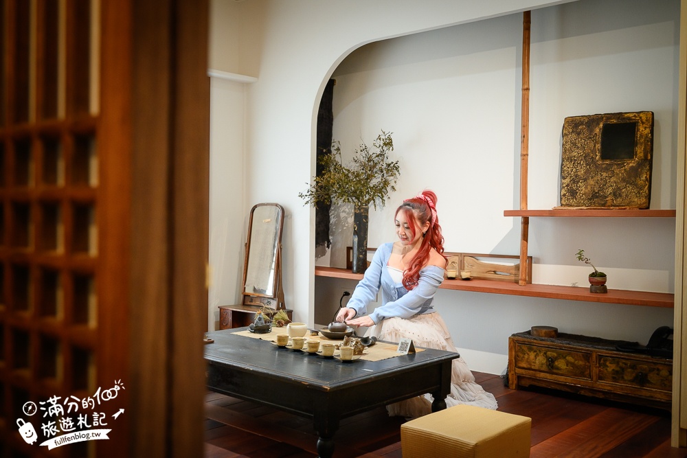 2025宜蘭新景點【日光山茶屋】群山環繞的田野茶館,優雅泡茶品茶香,還能輕鬆眺望龜山島!