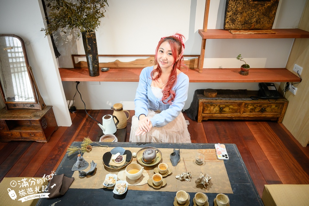 2025宜蘭新景點【日光山茶屋】群山環繞的田野茶館,優雅泡茶品茶香,還能輕鬆眺望龜山島!