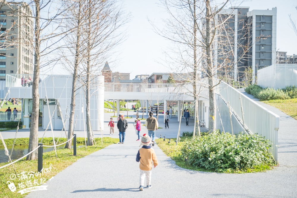 桃園【The QiAO喬寓咖啡】華興池生態埤塘公園最新玻璃屋咖啡館,飛機看到飽,還能玩SUP&踩天鵝!