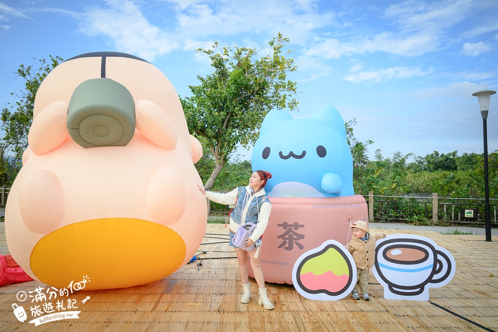 【2025南投燈會最新活動資訊＆節目表】貓貓蟲咖波主題花燈超療癒~還有水舞秀.無人機煙火秀和花海樂園可以玩！