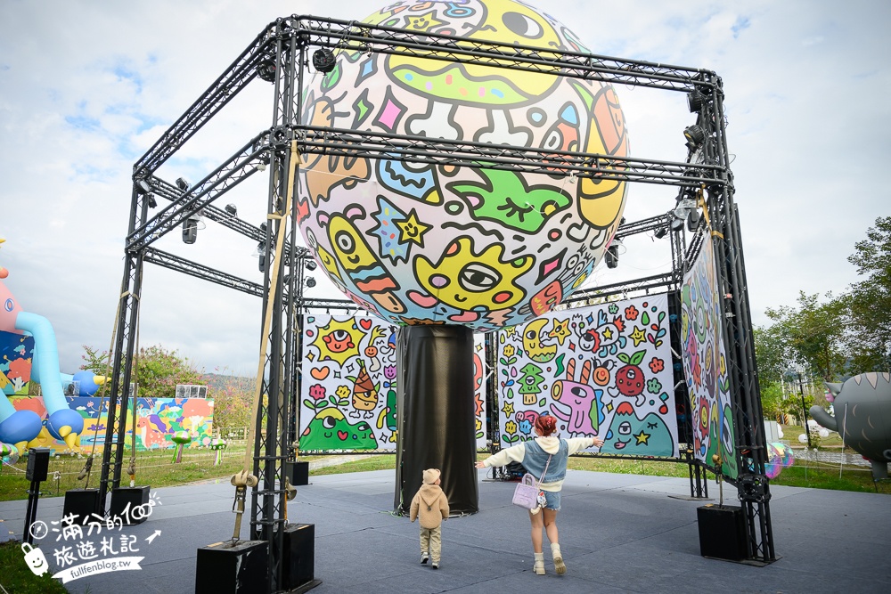 【2025南投燈會最新活動資訊＆節目表】貓貓蟲咖波主題花燈超療癒~還有水舞秀.無人機煙火秀和花海樂園可以玩！