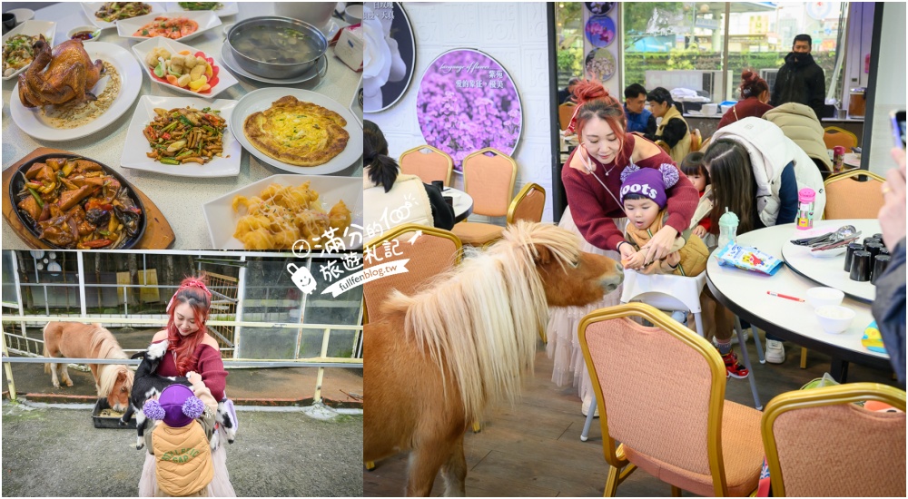 宜蘭礁溪美食【皇家花園餐廳】礁溪親子餐廳,必吃脆皮烤雞＆櫻桃烤鴨,來用餐還能與可愛動物互動好有趣! @滿分的旅遊札記