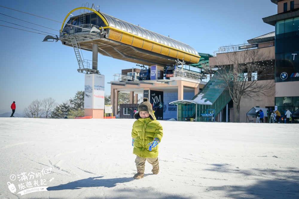 【首爾滑雪玩雪推薦】洪川大明維瓦爾第度假村冰雪王國滑雪場門票＆教學＆交通,親子同行輕鬆一日遊!