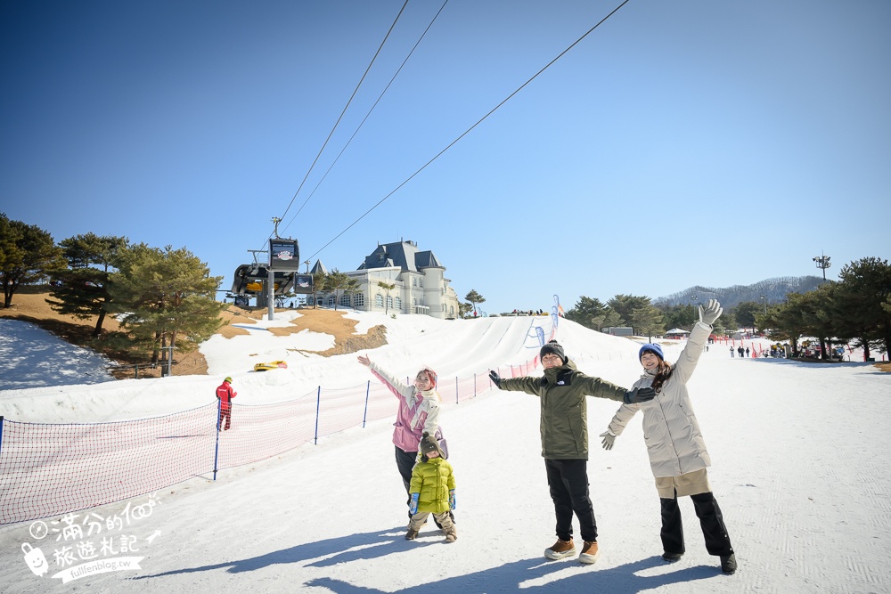【首爾滑雪玩雪推薦】洪川大明維瓦爾第度假村冰雪王國滑雪場門票＆教學＆交通,親子同行輕鬆一日遊!