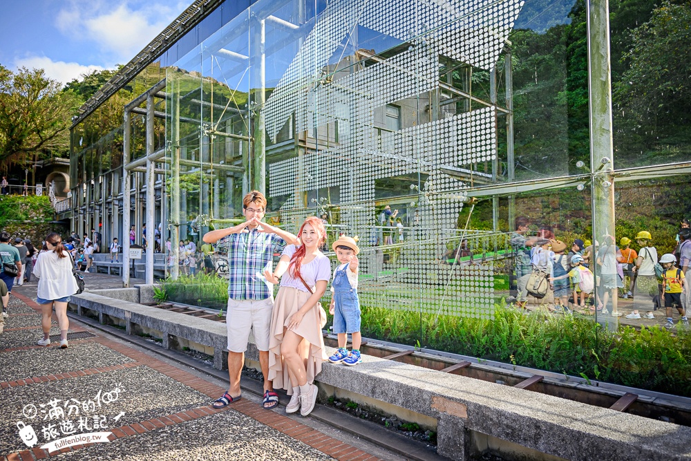 新北景點【黃金博物館】瑞芳金瓜石必玩景點,搭台車.走礦坑.淘金體驗.吃礦坑便當.摸價值超過5億的超大黃金磚!