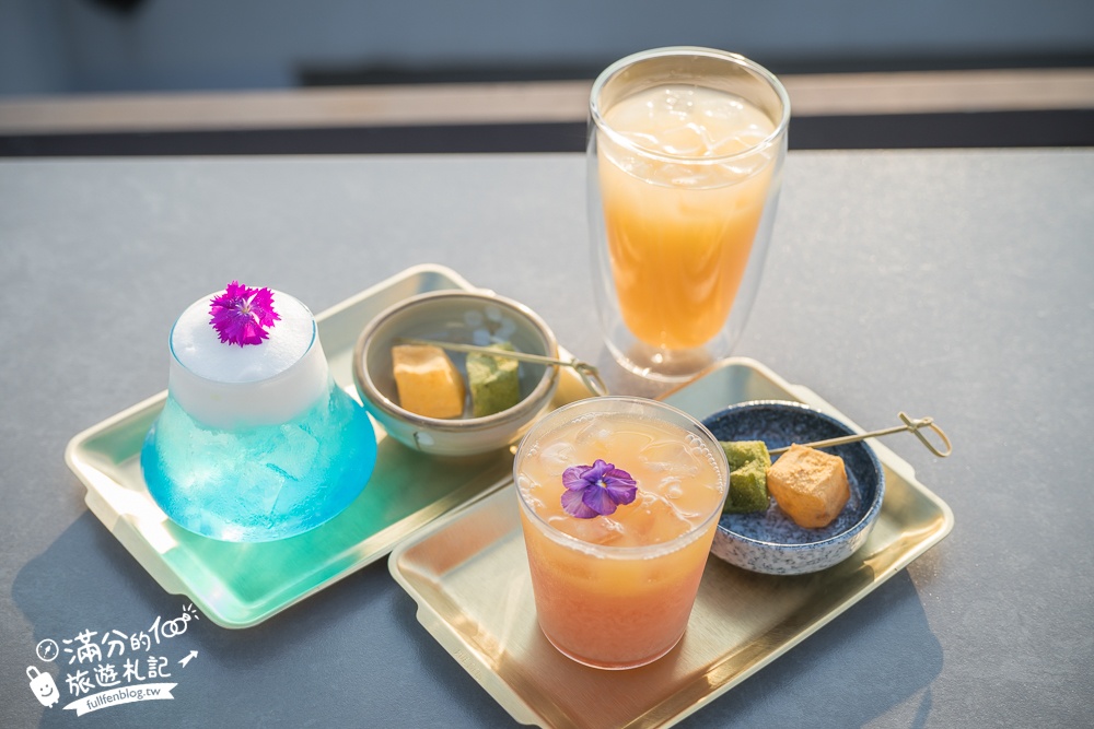 日月潭新景點【天首閣紅茶.茶酒試驗所】日月潭最美湖景酒吧.著名大鳥居拍照點,必點特調飲,夜裡還能望星空!