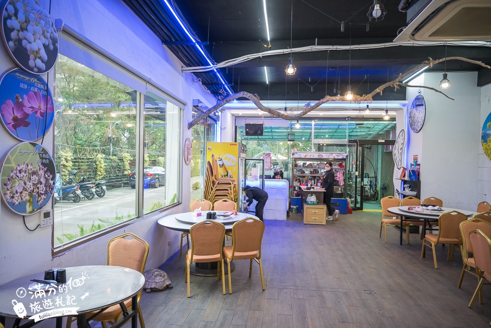 宜蘭礁溪美食【皇家花園餐廳】礁溪親子餐廳,必吃脆皮烤雞＆櫻桃烤鴨,來用餐還能與可愛動物互動好有趣!